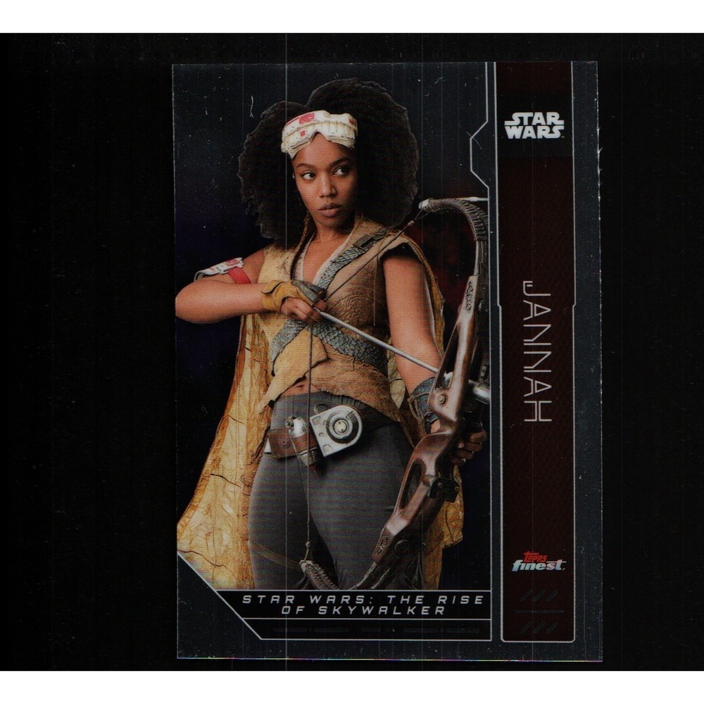 FN-68 JANNAH 2023 Topps Finest Star Wars RISE OF SKYWALKER
